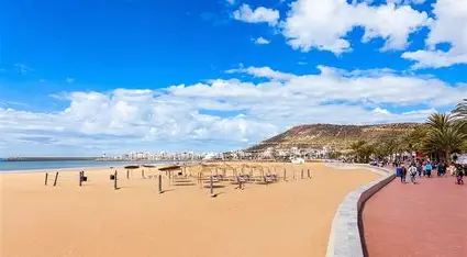 Private Agadir marina corniche and Oufella tour