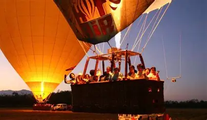 Premium hot air balloon experience request with verified operator